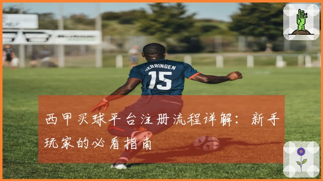西甲买球平台注册流程详解：新手玩家的必看指南